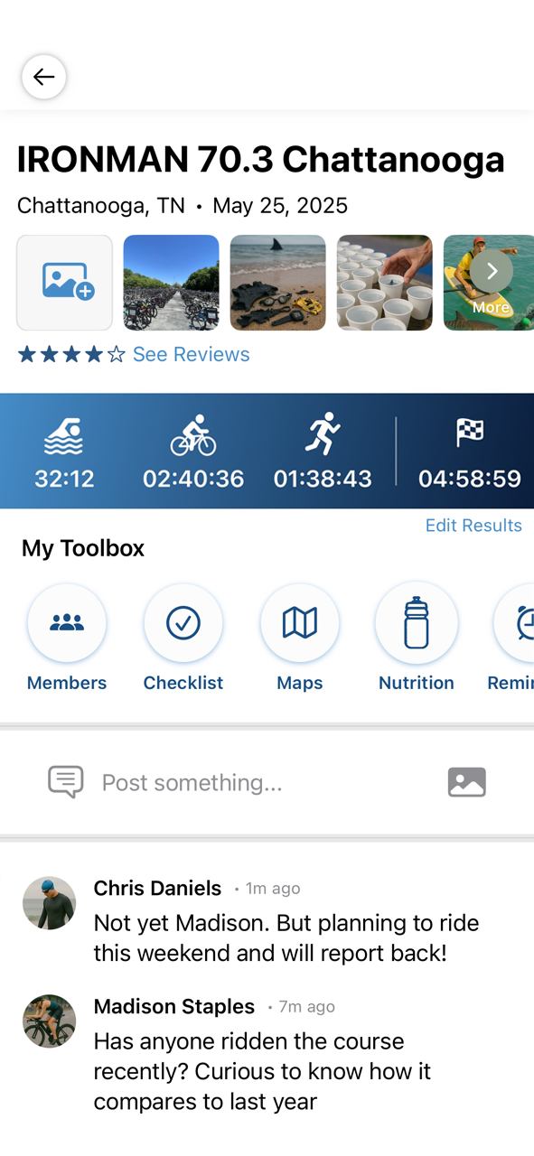 T-Zero Race Detail screen